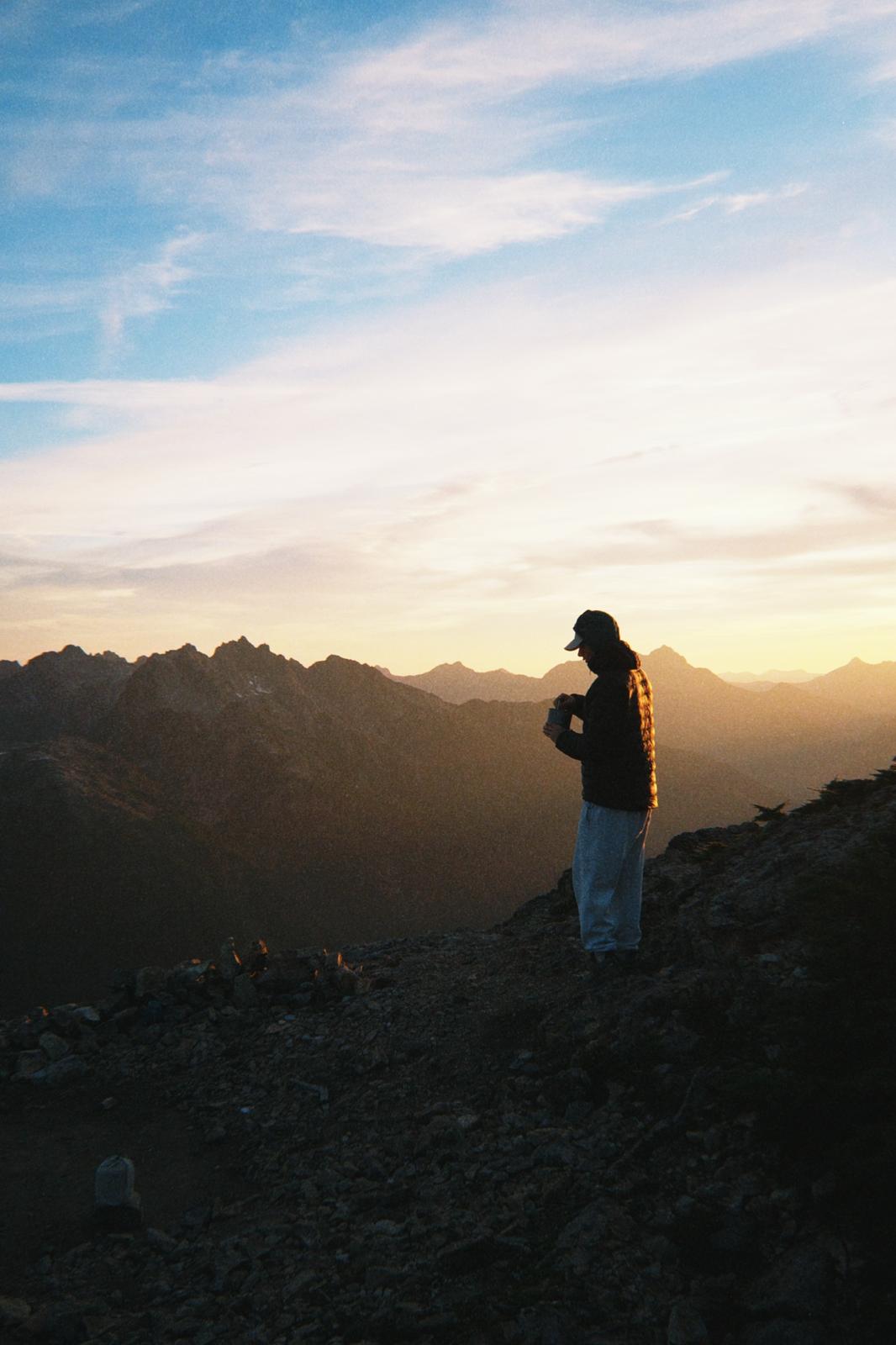 Hiking in the BC mountains